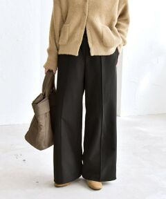 SHIPS / シップス その他パンツ | quaranciel:〈洗濯機可能〉ピンタック ウォーム ワイド パンツ