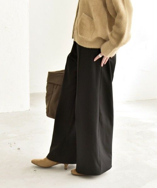 SHIPS / シップス その他パンツ | quaranciel:〈洗濯機可能〉ピンタック ウォーム ワイド パンツ | 詳細7