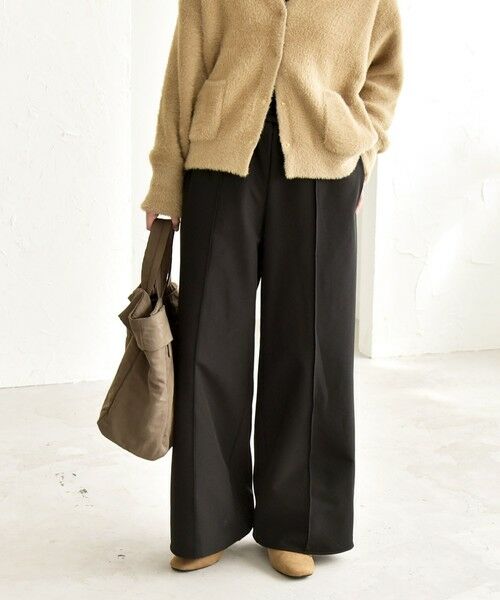 SHIPS / シップス その他パンツ | quaranciel:〈洗濯機可能〉ピンタック ウォーム ワイド パンツ | 詳細8