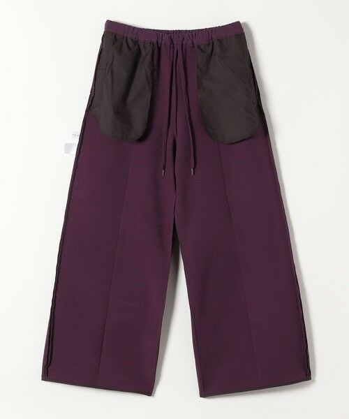 SHIPS / シップス その他パンツ | quaranciel:〈洗濯機可能〉ピンタック ウォーム ワイド パンツ | 詳細30