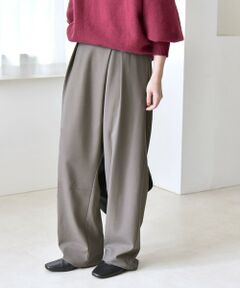 SHIPS / シップス その他パンツ | quaranciel:〈洗濯機可能〉ウォーム タック バレル イージー パンツ