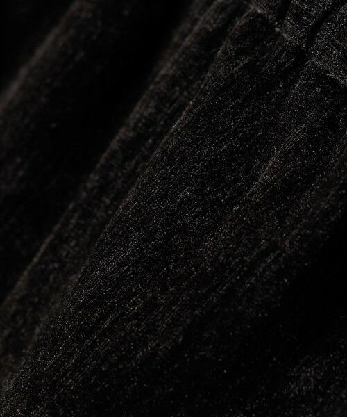 SHIPS / シップス その他パンツ | quaranciel:〈洗濯機可能〉ポリエステル ベロア ピンタック イージー ワイド パンツ | 詳細10