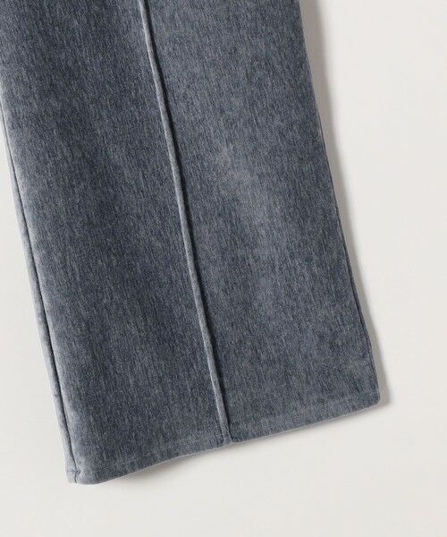 SHIPS / シップス その他パンツ | quaranciel:〈洗濯機可能〉ポリエステル ベロア ピンタック イージー ワイド パンツ | 詳細25