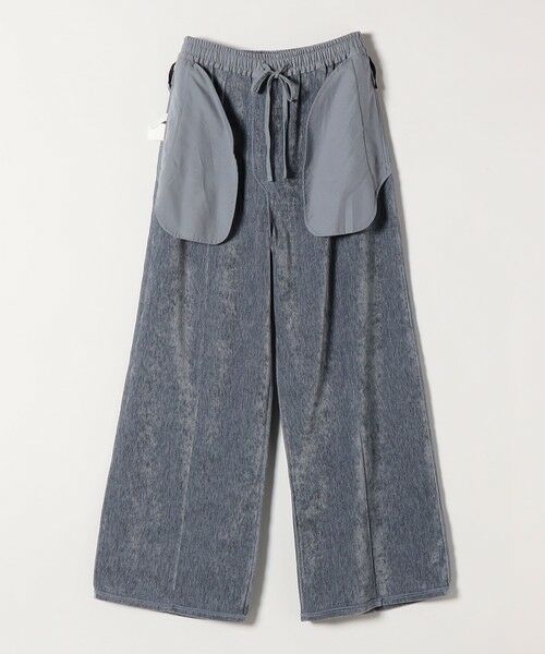 SHIPS / シップス その他パンツ | quaranciel:〈洗濯機可能〉ポリエステル ベロア ピンタック イージー ワイド パンツ | 詳細27