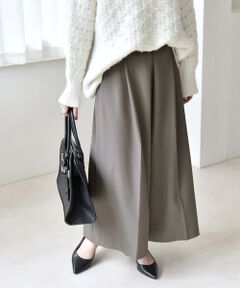 SHIPS / シップス その他パンツ | quaranciel:〈洗濯機可能〉ウォーム タック ワイド キュロット パンツ