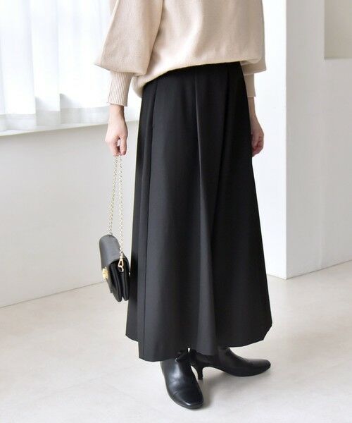 SHIPS / シップス その他パンツ | quaranciel:〈洗濯機可能〉ウォーム タック ワイド キュロット パンツ | 詳細20