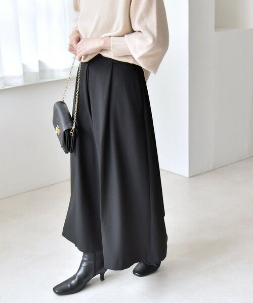 SHIPS / シップス その他パンツ | quaranciel:〈洗濯機可能〉ウォーム タック ワイド キュロット パンツ | 詳細23