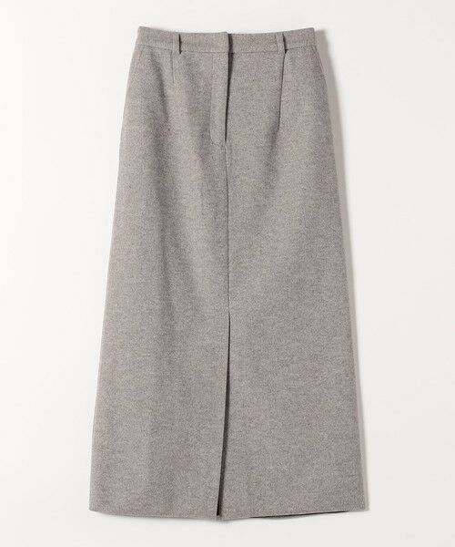 SHIPS / シップス ロング・マキシ丈スカート | quaranciel: エア ニードル Iライン スリット スカート | 詳細11