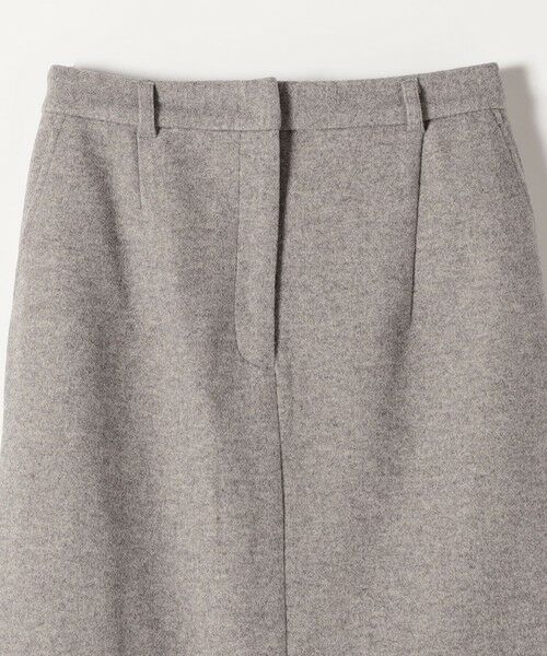SHIPS / シップス ロング・マキシ丈スカート | quaranciel: エア ニードル Iライン スリット スカート | 詳細13