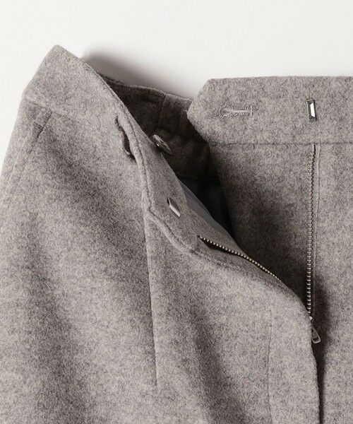 SHIPS / シップス ロング・マキシ丈スカート | quaranciel: エア ニードル Iライン スリット スカート | 詳細15