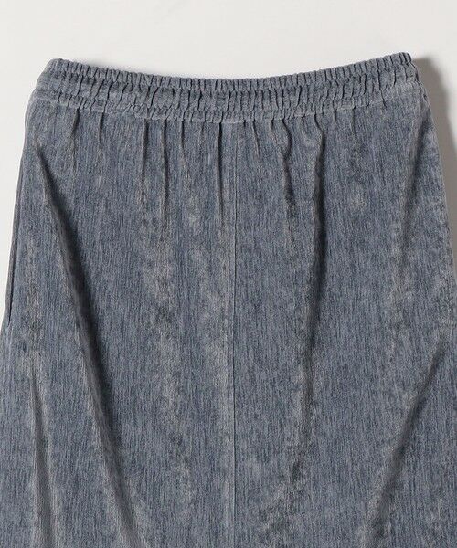SHIPS / シップス ロング・マキシ丈スカート | quaranciel:〈洗濯機可能〉ポリエステル ベロア Iライン イージー スカート | 詳細23