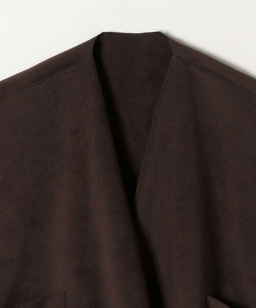 SHIPS / シップス その他アウター | quaranciel: ダブル パイル ニット ショート ポンチョ コート | 詳細25