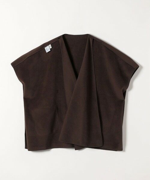 SHIPS / シップス その他アウター | quaranciel: ダブル パイル ニット ショート ポンチョ コート | 詳細30