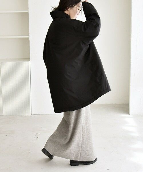 SHIPS / シップス その他アウター | quaranciel:〈撥水加工〉中綿 スタンドカラー ダブル ジップ モンスター コート | 詳細2