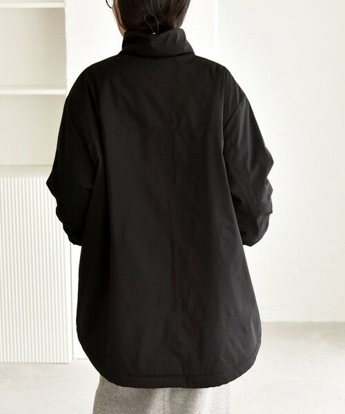 SHIPS / シップス その他アウター | quaranciel:〈撥水加工〉中綿 スタンドカラー ダブル ジップ モンスター コート | 詳細7