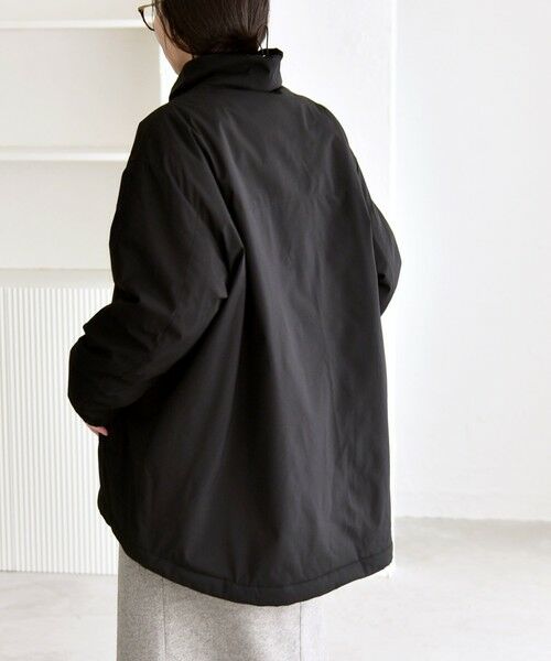 SHIPS / シップス その他アウター | quaranciel:〈撥水加工〉中綿 スタンドカラー ダブル ジップ モンスター コート | 詳細8