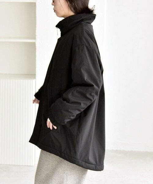 SHIPS / シップス その他アウター | quaranciel:〈撥水加工〉中綿 スタンドカラー ダブル ジップ モンスター コート | 詳細9