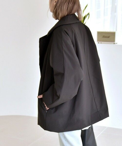 SHIPS / シップス その他アウター | quaranciel:〈撥水加工〉中綿 テーラード ミドル Wボタン ジャケット コート | 詳細13