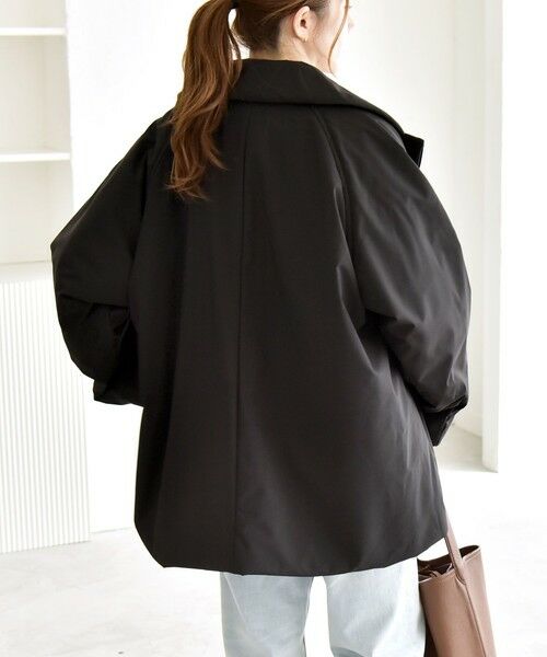 SHIPS / シップス その他アウター | quaranciel:〈撥水加工〉中綿 テーラード ミドル Wボタン ジャケット コート | 詳細5