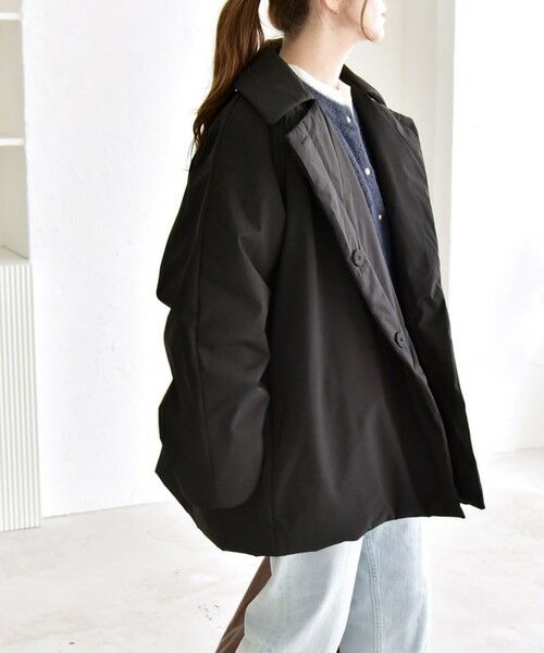 SHIPS / シップス その他アウター | quaranciel:〈撥水加工〉中綿 テーラード ミドル Wボタン ジャケット コート | 詳細6