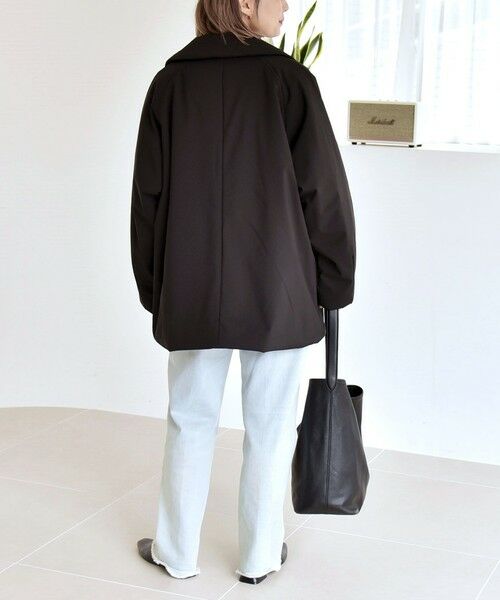 SHIPS / シップス その他アウター | quaranciel:〈撥水加工〉中綿 テーラード ミドル Wボタン ジャケット コート | 詳細8