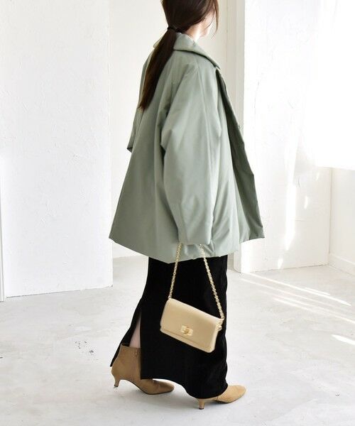 SHIPS / シップス その他アウター | quaranciel:〈撥水加工〉中綿 テーラード ミドル Wボタン ジャケット コート | 詳細20