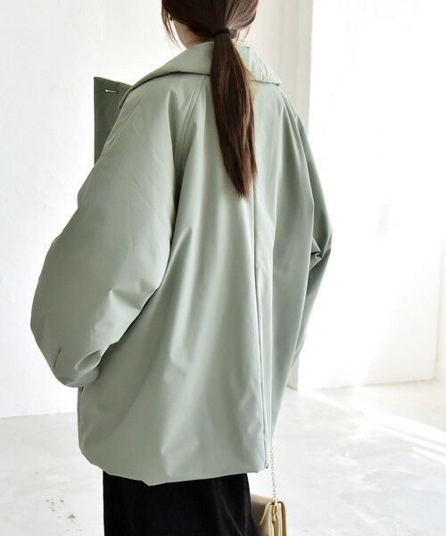 SHIPS / シップス その他アウター | quaranciel:〈撥水加工〉中綿 テーラード ミドル Wボタン ジャケット コート | 詳細22