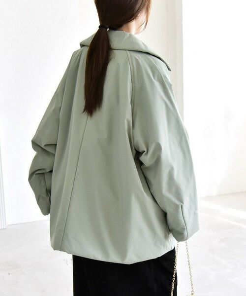 SHIPS / シップス その他アウター | quaranciel:〈撥水加工〉中綿 テーラード ミドル Wボタン ジャケット コート | 詳細23