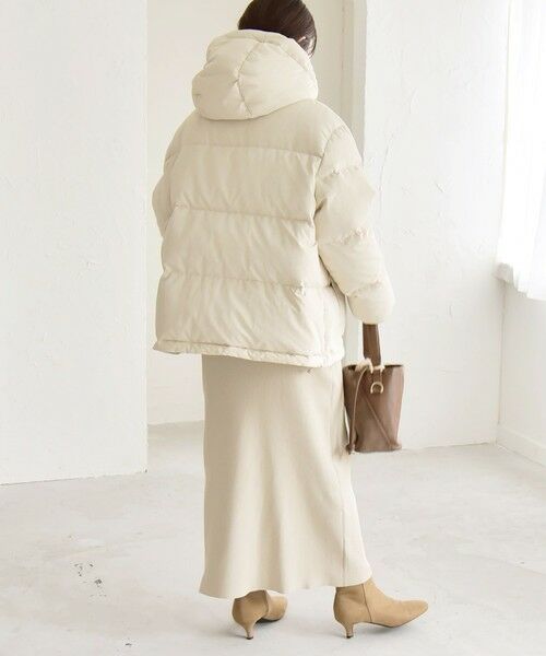 SHIPS / シップス ダウンジャケット・ベスト | quaranciel: フーディー & ハイネック 2way ショート ダウン ジャケット | 詳細2