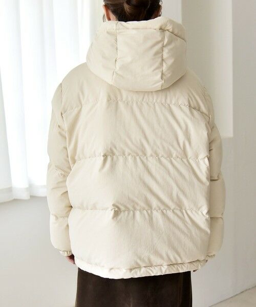 SHIPS / シップス ダウンジャケット・ベスト | quaranciel: フーディー & ハイネック 2way ショート ダウン ジャケット | 詳細17