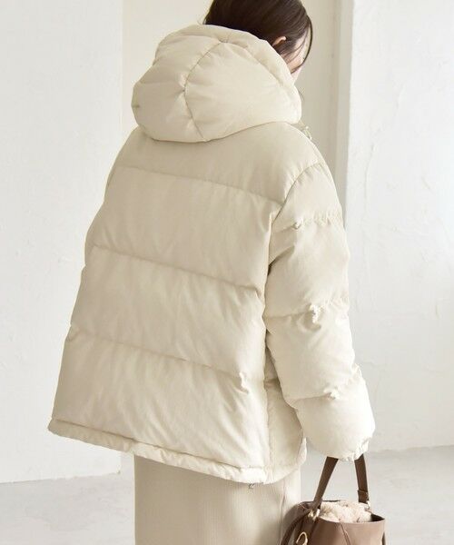 SHIPS / シップス ダウンジャケット・ベスト | quaranciel: フーディー & ハイネック 2way ショート ダウン ジャケット | 詳細8