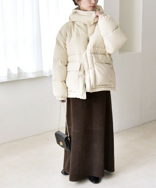 SHIPS / シップス ダウンジャケット・ベスト | quaranciel: フーディー & ハイネック 2way ショート ダウン ジャケット | 詳細9