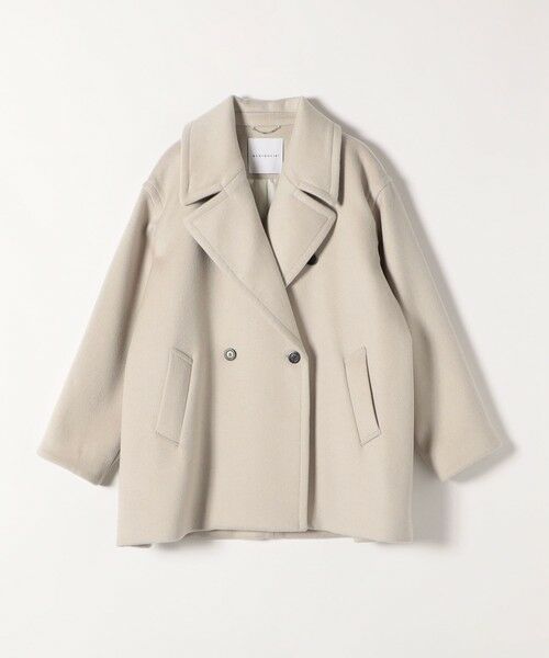 SHIPS / シップス ピーコート | quaranciel: PURE WOOL ダブルブレスト テーラード ハーフ コート | 詳細11