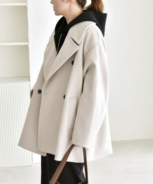 SHIPS/VbvX quaranciel: PURE WOOL _uuXg e[[h n[t R[g CgO[ ONE SIZE