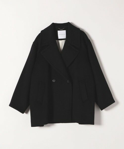 SHIPS / シップス ピーコート | quaranciel: PURE WOOL ダブルブレスト テーラード ハーフ コート | 詳細26