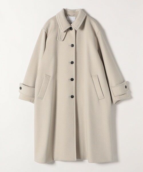 SHIPS / シップス ステンカラーコート | quaranciel: PURE WOOL スタンド & ステンカラー ロング コート | 詳細12