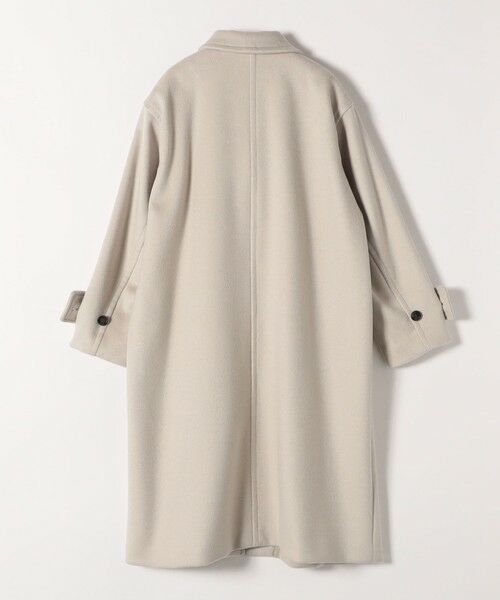 SHIPS / シップス ステンカラーコート | quaranciel: PURE WOOL スタンド & ステンカラー ロング コート | 詳細13