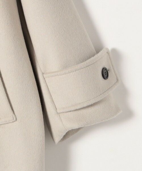 SHIPS / シップス ステンカラーコート | quaranciel: PURE WOOL スタンド & ステンカラー ロング コート | 詳細15