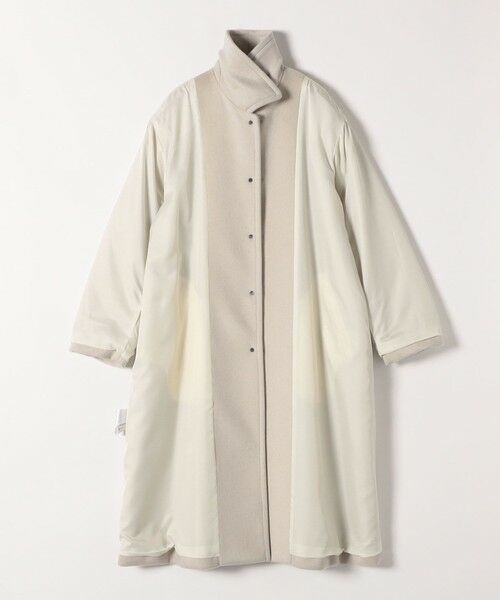 SHIPS / シップス ステンカラーコート | quaranciel: PURE WOOL スタンド & ステンカラー ロング コート | 詳細20