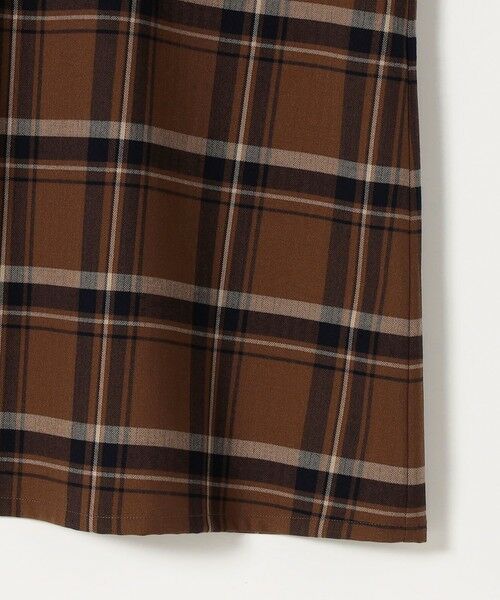 SHIPS / シップス ロング・マキシ丈ワンピース | quaranciel: バンドカラー ライン チェック ポケット シャツ ワンピース | 詳細22