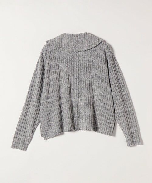 SHIPS / シップス ロング・マキシ丈ワンピース | quaranciel:〈手洗い可能〉リブニット ポロ プルオーバー  & スカート セットアップ | 詳細16