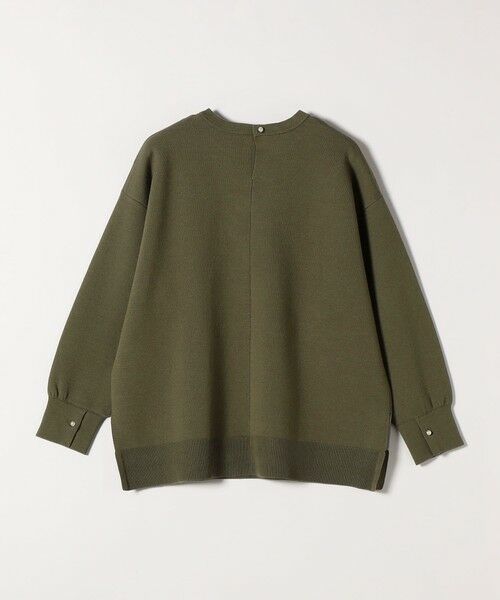 SHIPS / シップス ニット・セーター | quaranciel:〈手洗い可能〉ダブルフェイス パールモチーフ ワイド ニット プルオーバー | 詳細21