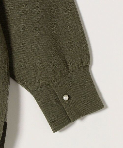 SHIPS / シップス ニット・セーター | quaranciel:〈手洗い可能〉ダブルフェイス パールモチーフ ワイド ニット プルオーバー | 詳細24