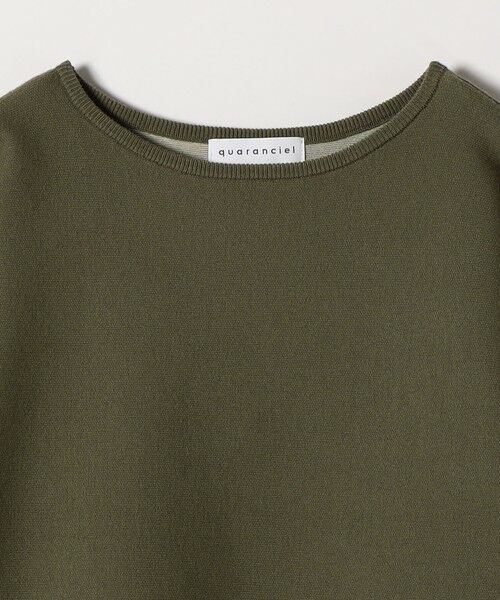 SHIPS / シップス ニット・セーター | quaranciel:〈手洗い可能〉ダブルフェイス ボートネック パフ ニット プルオーバー | 詳細22