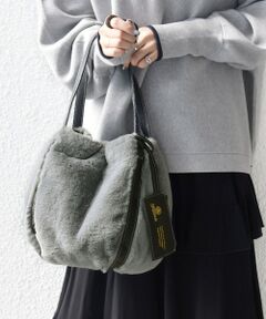 SHIPS / シップス トートバッグ | 【SHIPS any別注】Folna: 2WAY フェイクファー バッグ 25AW
