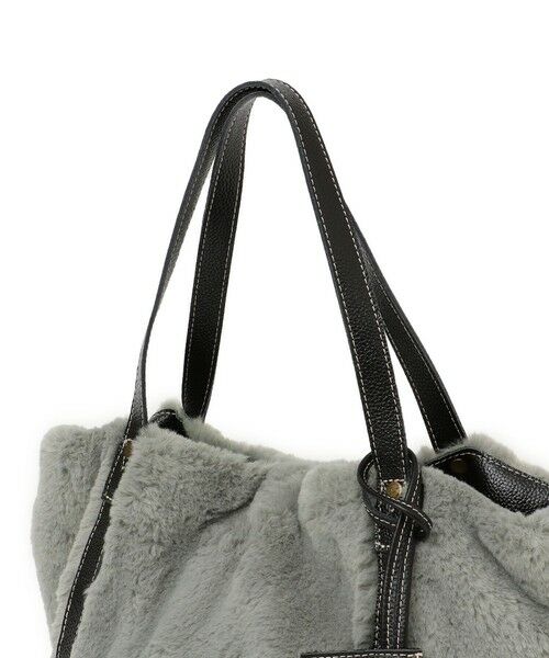 SHIPS / シップス トートバッグ | 【SHIPS any別注】Folna: 2WAY フェイクファー バッグ 25AW | 詳細10