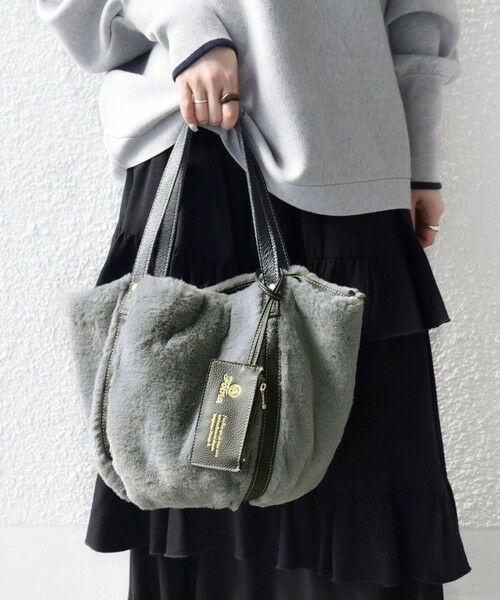 SHIPS / シップス トートバッグ | 【SHIPS any別注】Folna: 2WAY フェイクファー バッグ 25AW | 詳細2