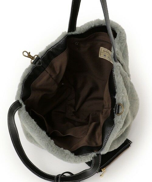 SHIPS / シップス トートバッグ | 【SHIPS any別注】Folna: 2WAY フェイクファー バッグ 25AW | 詳細9