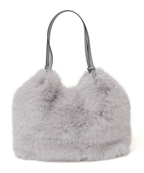 SHIPS / シップス トートバッグ | SHIPS any: A4 ベルト フェイクファー トート バッグ | 詳細8