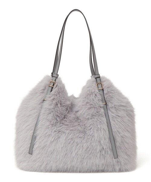 SHIPS / シップス トートバッグ | SHIPS any: A4 ベルト フェイクファー トート バッグ | 詳細4